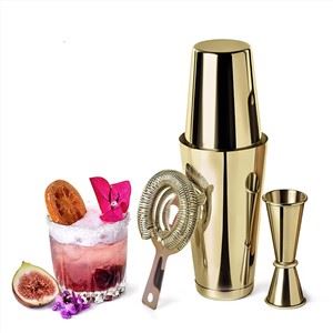 Gold Σετ εργαλείων Cocktail Bar